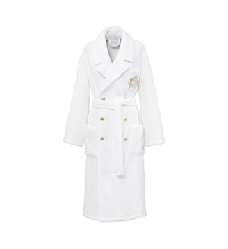 PEIGNOIR long en coton modal - Yves Delorme - Multicolore