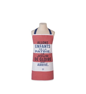 Tablier enfant Elysée Patrie 100% coton - Le Jacquard Francais - Multicolore