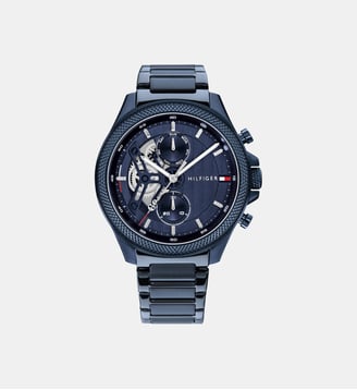 Montre Clark Bleu foncé 1792288 - Tommy Hilfiger - Bleu foncé