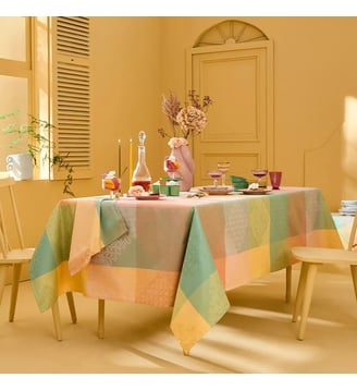 Nappe pur coton - Garnier Thiebaut - Pastel