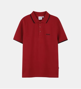 Polo à manches courtes - BOSS Kidswear - Grenade