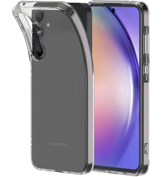Coque Samsung A55 Souple Made In France - Essentiel B - Transparent