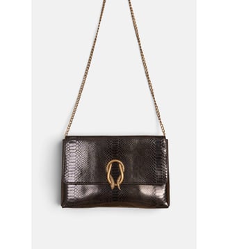 Pochette En Cuir Leon - Maison 123 - Noir