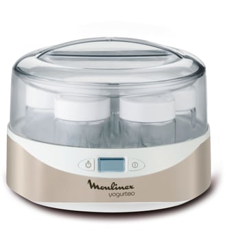 Yaourtière Yogurteo 7 pots Silver premium YG231E32 - Moulinex - Argent