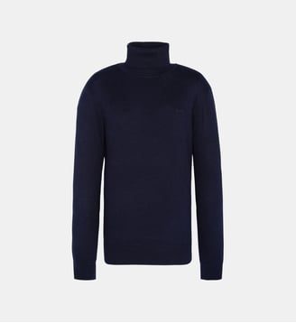 Pull col roulé - Schott - Navy