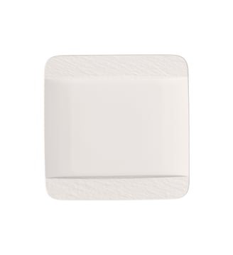 Assiette plate carree - Villeroy & Boch - Blanc