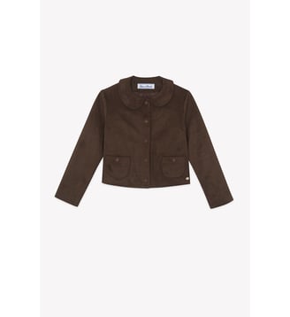 Veste - Brun col claudine col claudine Tartine Et Chocolat