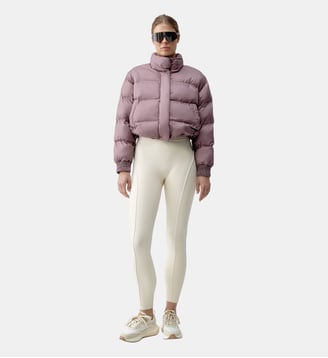 Manteau de sport Lynx Fermeture éclair - Born Living Yoga - Rose bois