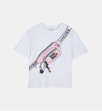Tee-shirt à manches courtes - Marc Jacobs Kids - Blanc