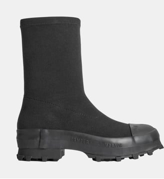 Bottes cuir TRAKTORI - Camperlab - Noir
