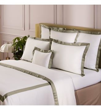 Housse de couette en satin Yves Delorme