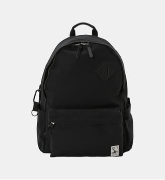 sac à dos en coton - Agnès b. - Noir