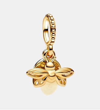 Charm Pendant Luciole Phosphorescente - Pandora - Doré