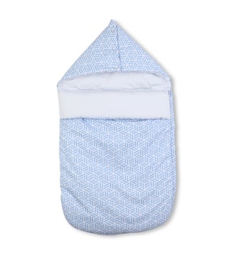 Chancelière en popeline de coton - Kenzo Kids - Ciel
