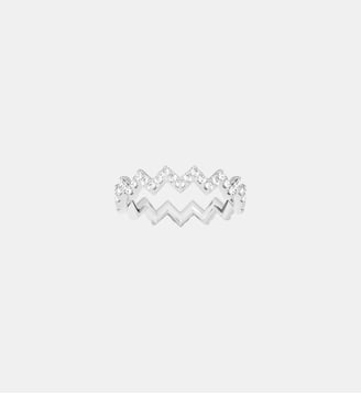 Bague Vague - APM Monaco - Blanc