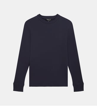 t-shirt en coton - Agnès b. - Bleu minorque