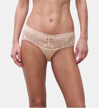 Shorty - Chantelle - Beige et doré