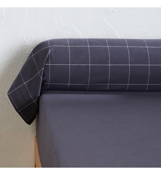 Taie de traversin flanelle La Redoute Interieurs