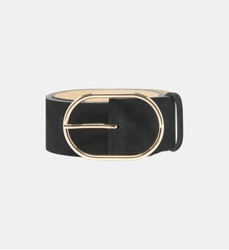 Ceinture large Cole en croûte de cuir - Ba&sh - Noir