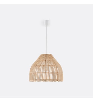 Suspension en rotin, diamètre 42 cm - La Redoute Interieurs - Naturel