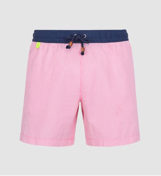 Short de bain TRAWANGAN - Sweet Seersucker - Gili's - Rose