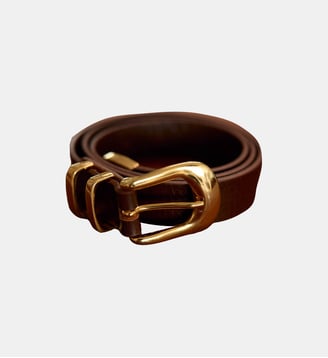 Ceinture uni ANAIS - La Petite Etoile - Marron
