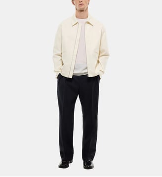 Blouson en Cavalry twill de coton - Fursac - Écru