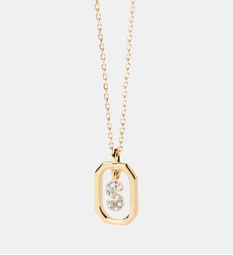 Collier  Mini letter Doré CO01-530-U Pd Paola