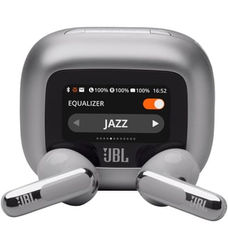 Ecouteurs Live Flex 3 Argent - JBL - Gris