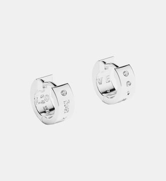 Boucles D'Oreilles LOVE - APM Monaco - Blanc
