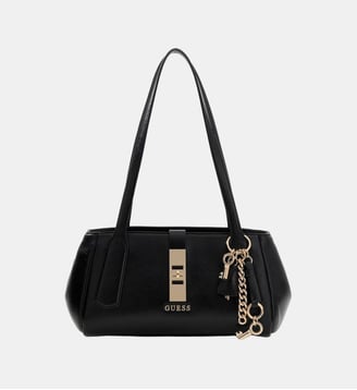Sac porté épaule Brooke Charm - Guess - Noir