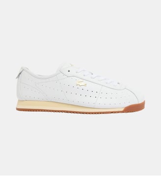 Sneakers Club-Low homme en cuir - Lacoste - Blanc et gum