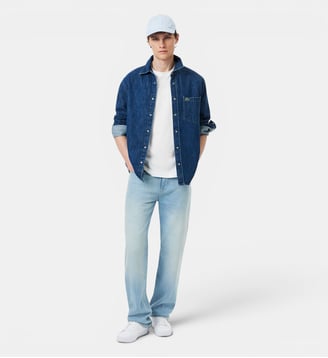 Casquette twill de coton - Lacoste - Bleu clair ruisseau