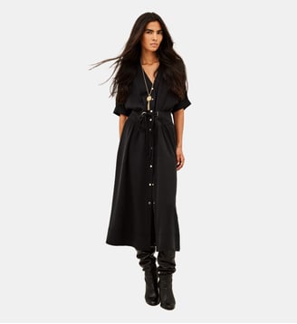 Robe Parisa - Ba&sh - Carbone