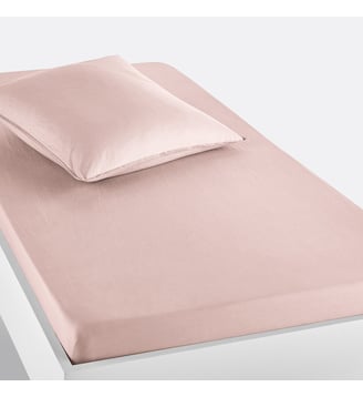 Drap housse enfant uni en coton lavé La Redoute Interieurs