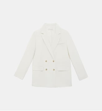 Veste col revers uni VICTOIRE - La Petite Etoile - Écru