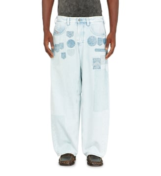 Relaxed Jeans Regular Waist 1997 D-Enim-M - Diesel - Bleu clair