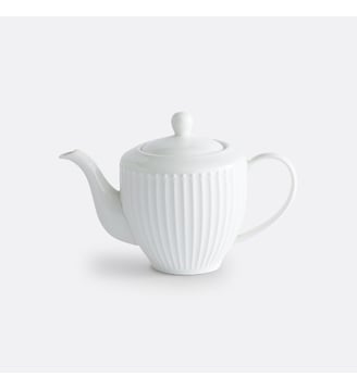 Théière en porcelaine - La Redoute Interieurs - Blanc