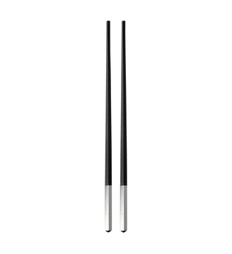 Paires de baguettes chinoises noires - UNI - Christofle - Noir