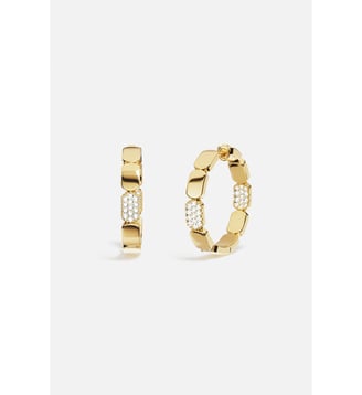 Boucles D'Oreilles Pavage - APM Monaco - Jaune