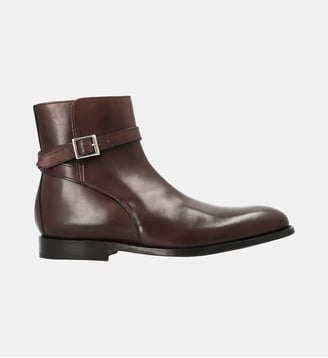 Jodhpur boots astbury - cuir lisse - Bowen - Marron foncé