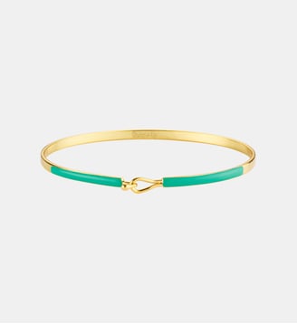 Bracelet fermoir en goutte - Bangle Up - Menthe