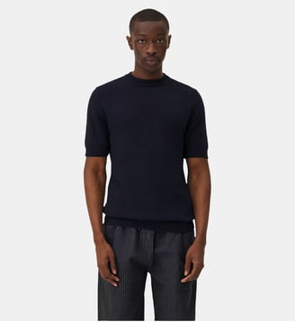 Maille manches courtes Madera - Noyoco - Navy