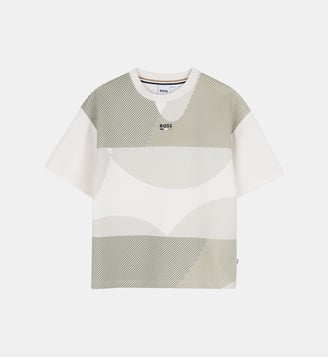 Tee-shirt manches courtes - BOSS Kidswear - Ivory