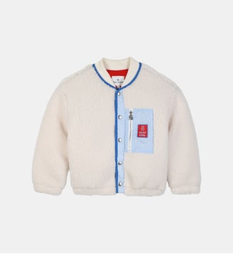 Veste en tissu peluche - Kids Around - Craie