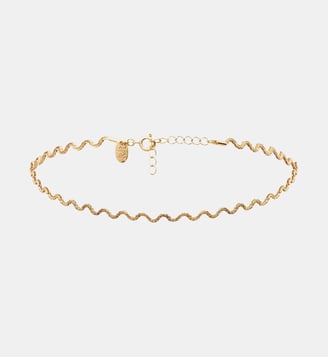 Collier choker doré - WAVE Caroline Najman