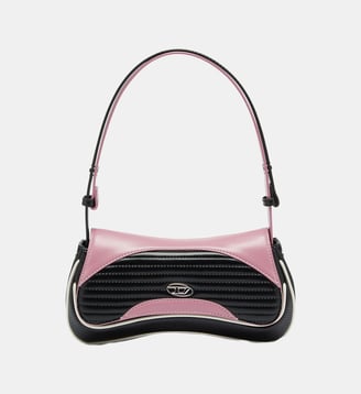 Play - Pochette à design colour-block - Diesel - Noir et rose