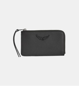 Porte-Cartes ZV Card - Zadig&Voltaire - Gris road argent