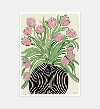 Poster   Tulips 1 - La Poire - Poster & Frame - Multicolore