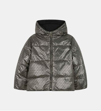 Doudoune à capuche réversible Michael Kors Kids